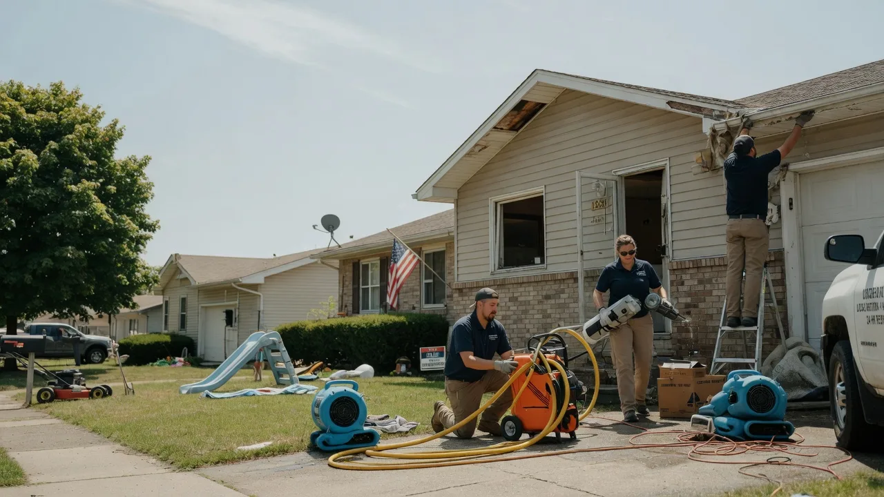 Water Damage Restoration in Kirvin, TX near me
